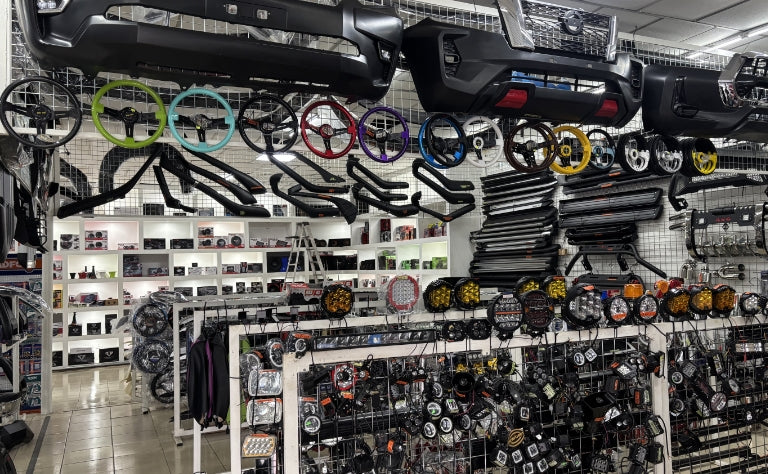 Luces, accesorios, carrocería y más